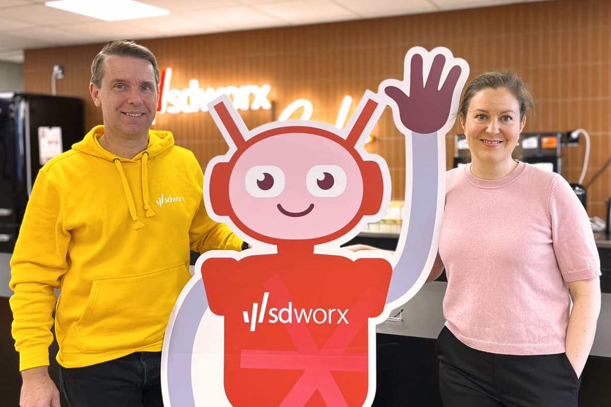 SD Worx Buddyn kanssa Petteri Hannula ja Maija Heiniö