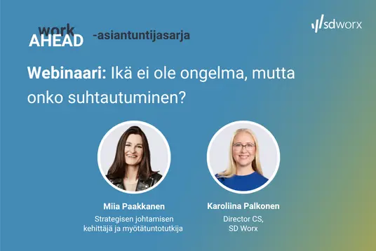 Webinaari: Ikä ei ole ongelma, mutta onko suhtautuminen?