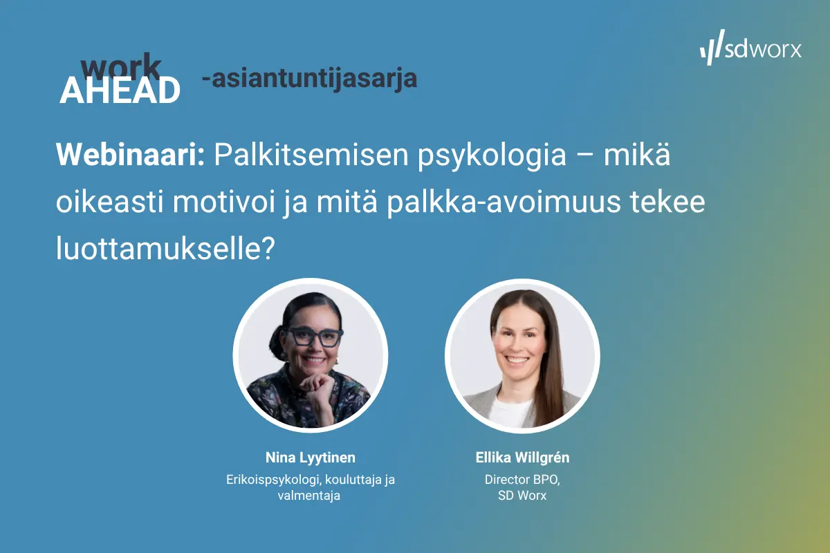 SD Worxin webinaari palkitsemista psykologisena ilmiönä